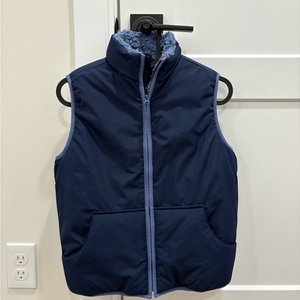 NWT Janie and Jack Navy Blue Kids Vest size 7-8